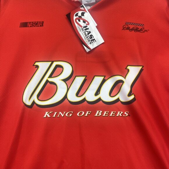Dale Earnhardt Jr #8 Womens Jersey Budweiser Chase Authentics L Bud Vintage - Picture 8 of 15